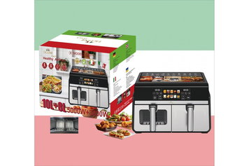Двокамерна аерофритюрниця T.K.Line TK00274 на 10 л і на 8
