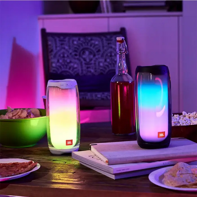 Беспроводная портативная колонка JBL PULSE 4 Bluetooth с подсветкой павербанк радио