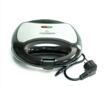 Мультимейкер Crownberg CB-1068 750 Вт: гриль, Чорна
