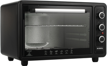 Духовка ASEL AF-0123 (40-23) чорна