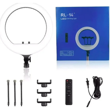 Світлодіодна лампа 36 см Кільцева лампа RL-14 LED Ring Light