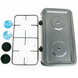 Плита газова Domotec MS-6602 2кф. (Сірий)