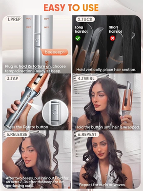 Плойка автоматическая для волос Hair Curler-Bella