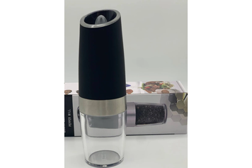 Гравітаційний електричний млин для спецій Spice bottle electronic BLACK