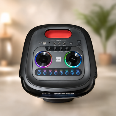 Колонка BTS-2120 Bluetooth / Акустична система з двома бездротовими мікроонами / Караоке-колонка