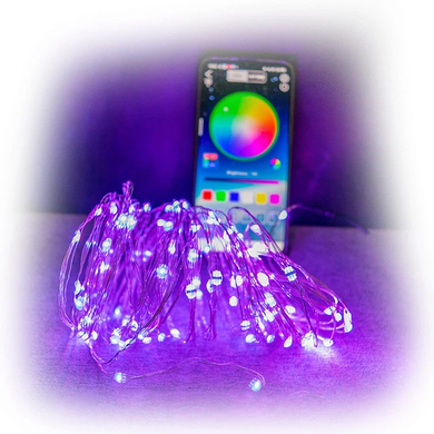 Уличные огни 5M Smart Bluetooth App Control Светодиодная LED гирлянда