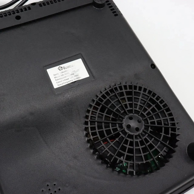 Настільна плита індукційна однокомфорна Domotec MS-5833 2000 Вт Чорна