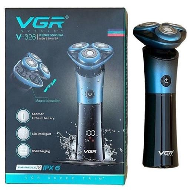 Електробритва Vgr V-326 Водонепроникна