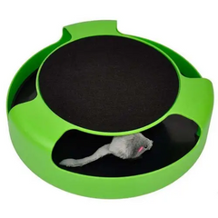 Интерактивная игрушка для кошек с когтеточкой Catch The Mouse
