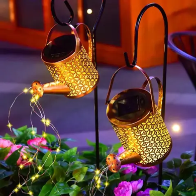 Садовий світильник на сонячній батареї "Лійка" 80см, Fairy lamp