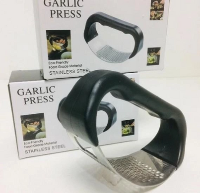 Пресс для чеснока Garlic press 10.7х5.1х6.9см из нержавеющей стали с пластиковой ручкой