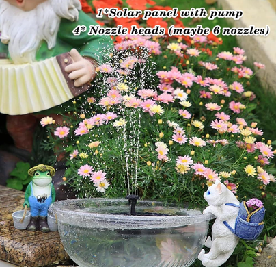 Садовый фонтан на солнечной батарее Solar Fountain