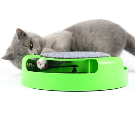 Інтерактивна іграшка для котів із кігтеточкою Catch The Mouse