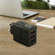 Зарядний пристрій 2 usb (A-14) with Digital Display CX QC03