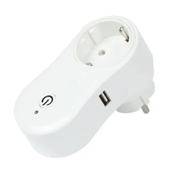 Розумна розетка (WI FI socket) + USB TUYA
