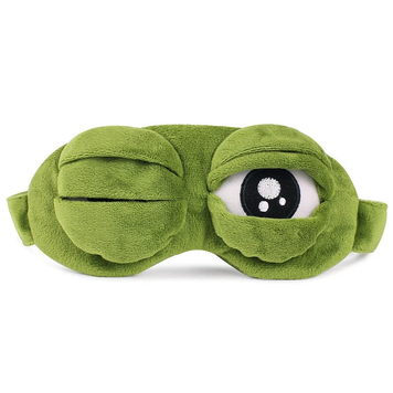 Плюшева маска Frog Ice Eye Mask. MA689