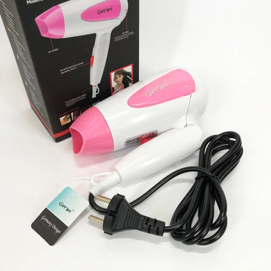 Потужний фен для волосся Gemei GM-1756