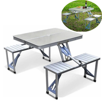 Алюмінієвий раскладний стіл для пікніка Aluminum Picnic Table