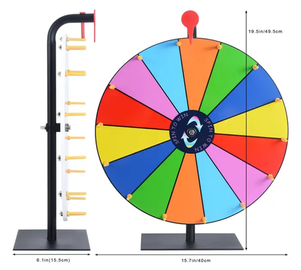 Ігрове колесо Lottery Wheel діаметром 30 см