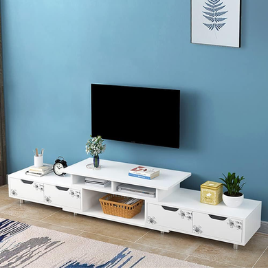 Стінка в вітальню під TV (STL-MD 80) (Г30/Ш196/В35) (БІЛА)