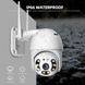 Вулична поворотна IP камера відеоспостереження WiFi N3 6913 - 2mp ICSee - камера зовнішнього спостереження для дому