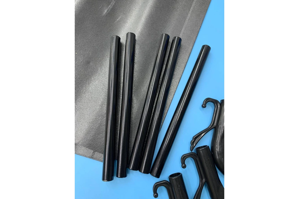 Стойка вешалка для одежды и обуви напольная Model 1 BLACK