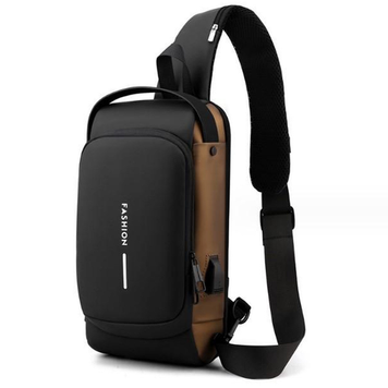 Нагрудна сумка з протиугінним замком з паролем Backpack AND XL1228