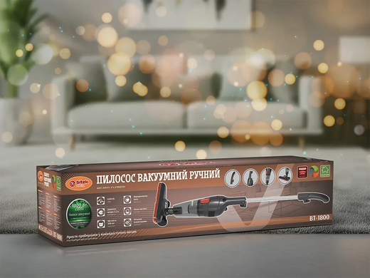 Пылесос вакуумный ручной 4200Вт 0,5л BITEK BT-1800