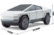 Машинка на радіокеруванні з пультом д/в ProjectX Tesla Cybertruck Pickup (DT-345)