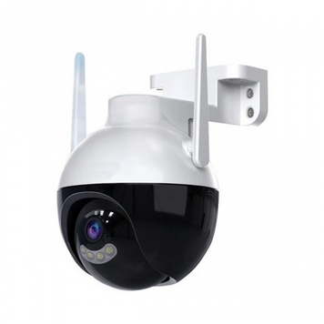 Вулична камера 360 6 МП відеокамера поворотна CAMERA Ap ICSEE 6 mp + Блок живлення