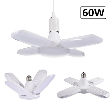 Лампочка складана 3 лопаті світлодіодна E27 Fan blade bulb