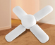 Лампочка складана 3 лопаті світлодіодна E27 Fan blade bulb