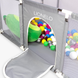 Манеж детский игровой GREY
