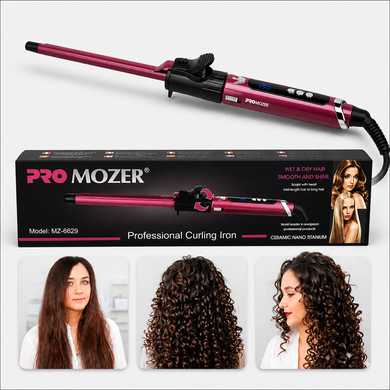 Плойка ProMozer MZ-6629 для завивки волосся афрокудрі