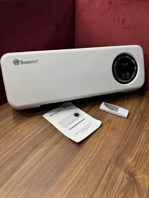 Настінний обігрівач Domotec MS-5963 White 2000Вт з пультом та сушаркою