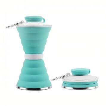 Силіконова пляшка Folding travel water cup 9588