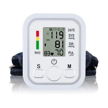 Автоматический тонометр для измерения давления пульса на запястье Blood Pressure Monitor CK-102S