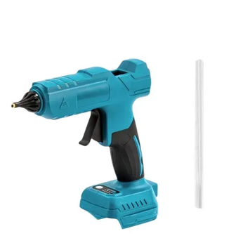 Аккумуляторный горячий клеевой пистолет Li-ion Battery Glue Gun + 1 АКБ 21V синий