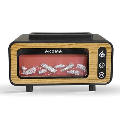 Светодиодный USB увлажнитель-аромадиффузор ретро Vintage Fireplace