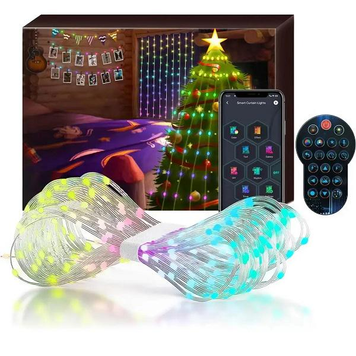 Гирлянда Smart-штора (SFK-07) 2*2 APP Bluetooth (USB)