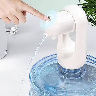 Електрична помпа для бутильованої води на акумуляторі Suction pump AND LY-608 White