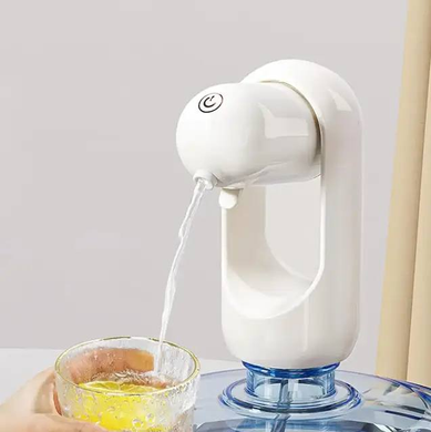Електрична помпа для бутильованої води на акумуляторі Suction pump AND LY-608 White