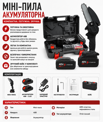 Ланцюг для міні-пили на 6'' для шини 6 дюймів