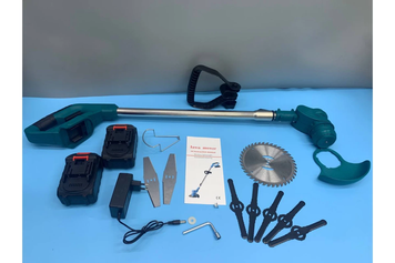 Газонокосилка аккумуляторная MK-150B BLUE 2АКБ