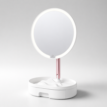 Настольное зеркало XR-6606 с LED подсветкой для макияжа