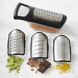Набор терок soft touch container grater set