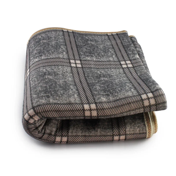 Простирадло електричне Electric Blanket 150х120см (клітчасте, Сіра)