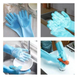 Перчатки для мытья посуды с щеткой KITCHEN GLOVES