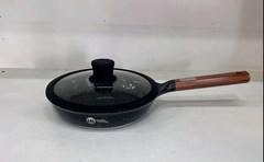 Сковорода с крышкой с антипригарным гранитным покрытием Higher Kitchen НК-319 28 см