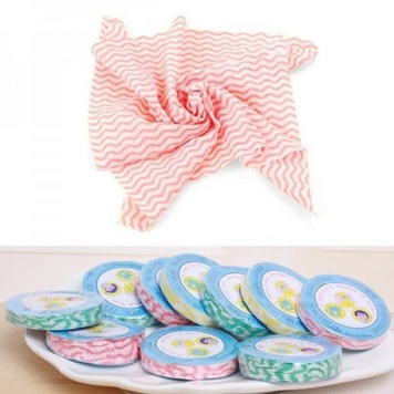 Рушник пресований Magic Towel 30 х 40 см (набір 10 шт), таблетка міні